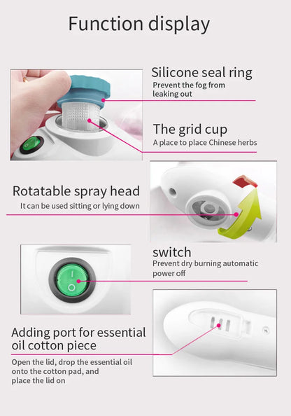VamsLuna Ozone Facial Steamer