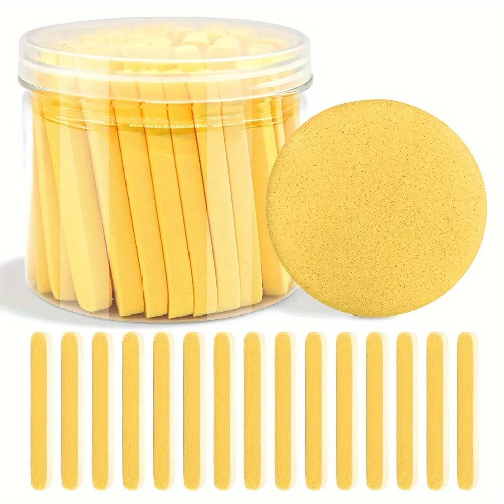 PurePore Compressed Facial Sponges (50 Pcs)