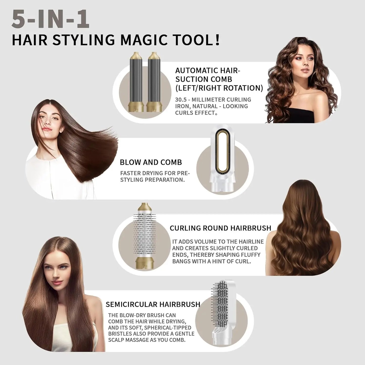 AuraStyle 5-In-1 Air Styler