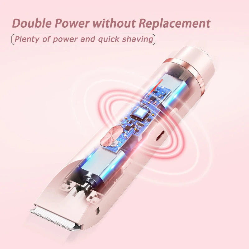 LuminaGlide Dual-Action Body Trimmer