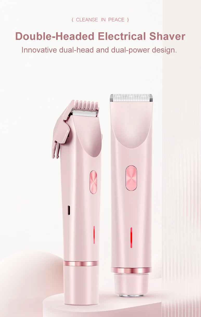 LuminaGlide Dual-Action Body Trimmer