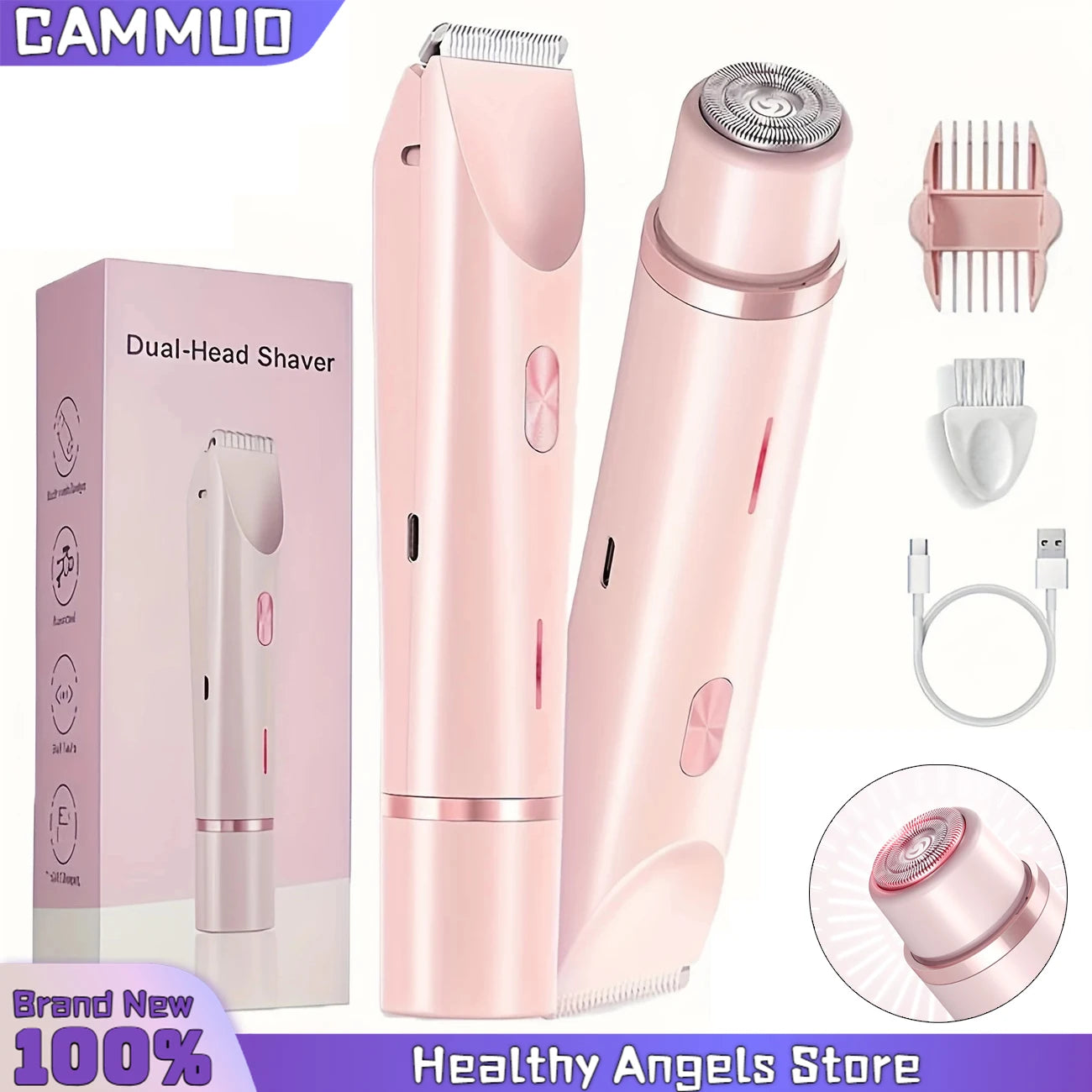 LuminaGlide Dual-Action Body Trimmer