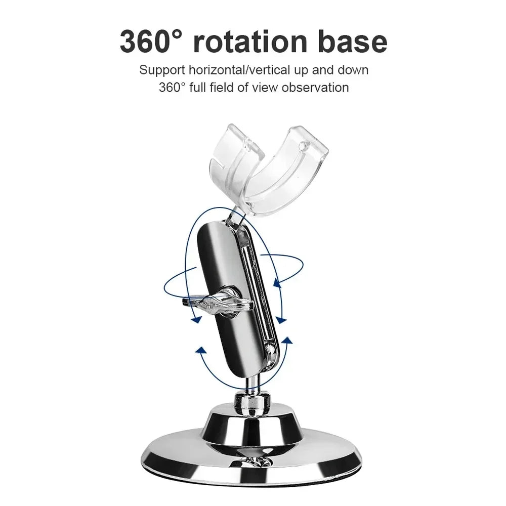 Dermatoscope Skin Analyzer Machine Digital Microscope Camera WiFi Wireless Electron Scalp Detection Pores Magnifier Facial 1000X