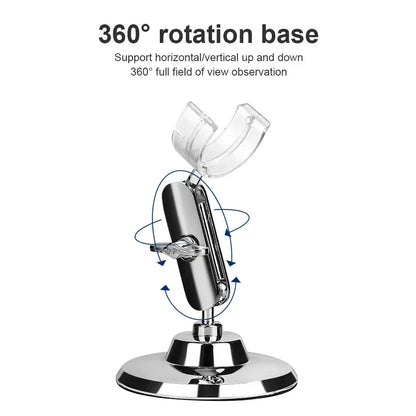 Dermatoscope Skin Analyzer Machine Digital Microscope Camera WiFi Wireless Electron Scalp Detection Pores Magnifier Facial 1000X