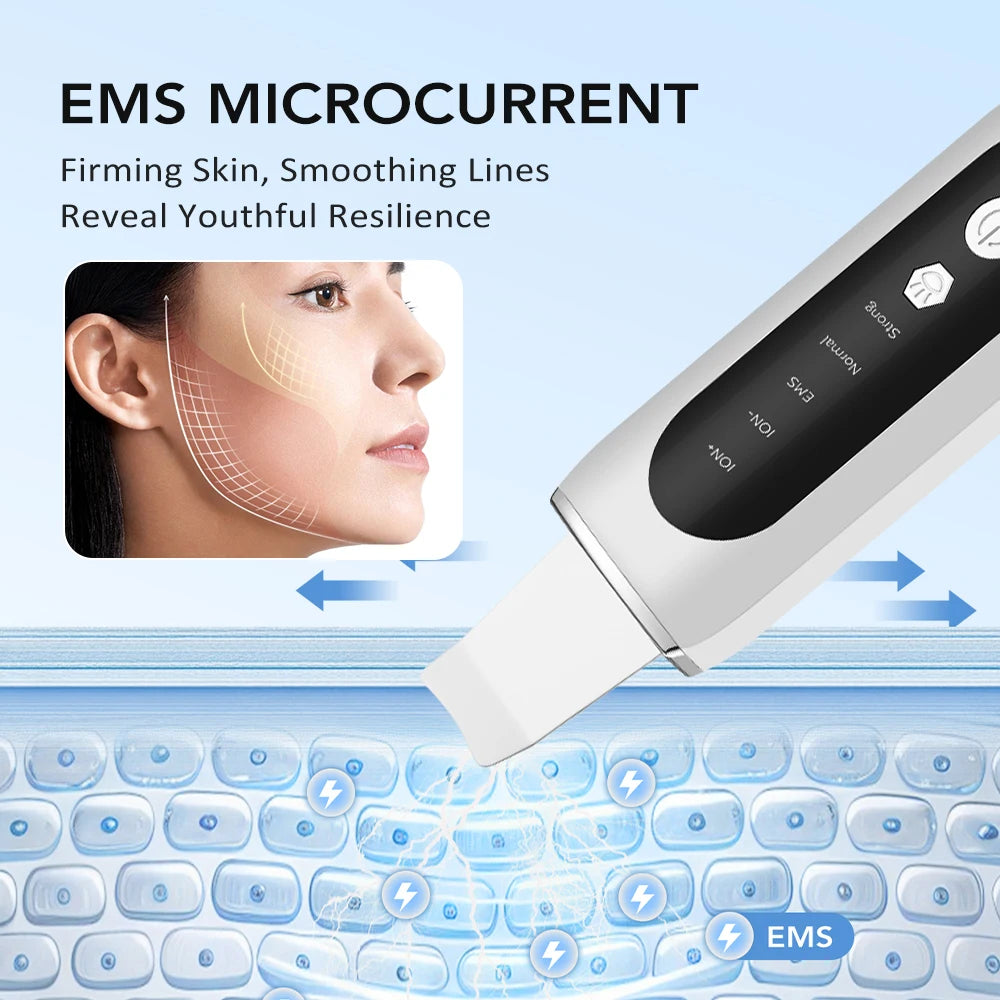 Hailicare Ultrasonic Facial Skin Scrubber