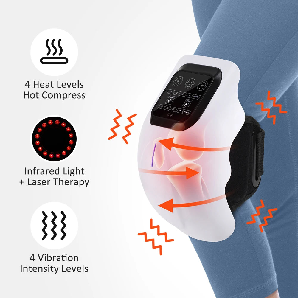 Agdoad 3-in-1 Infrared Knee & Joint Massager