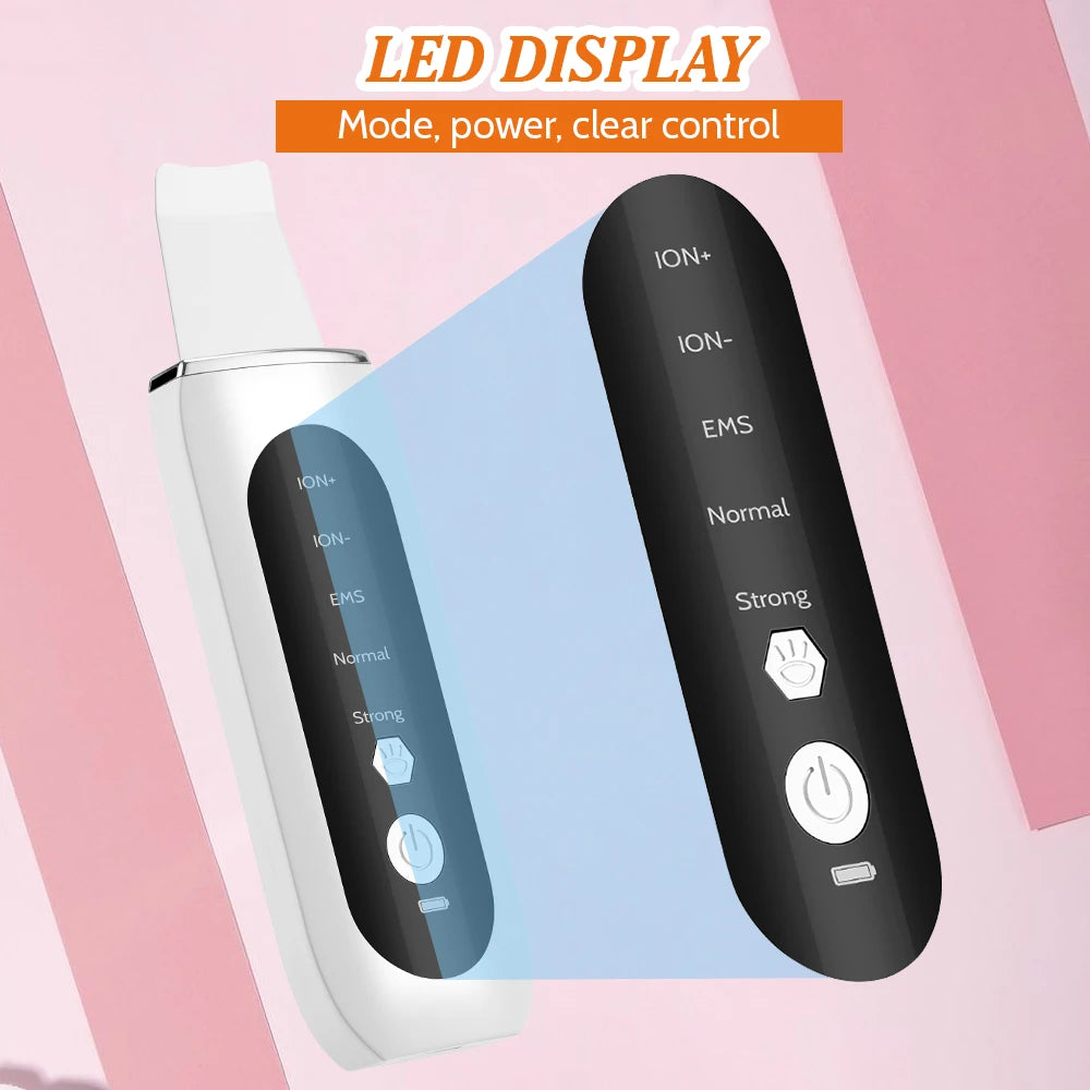 Hailicare Ultrasonic Facial Skin Scrubber