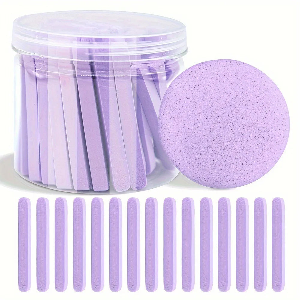PurePore Compressed Facial Sponges (50 Pcs)