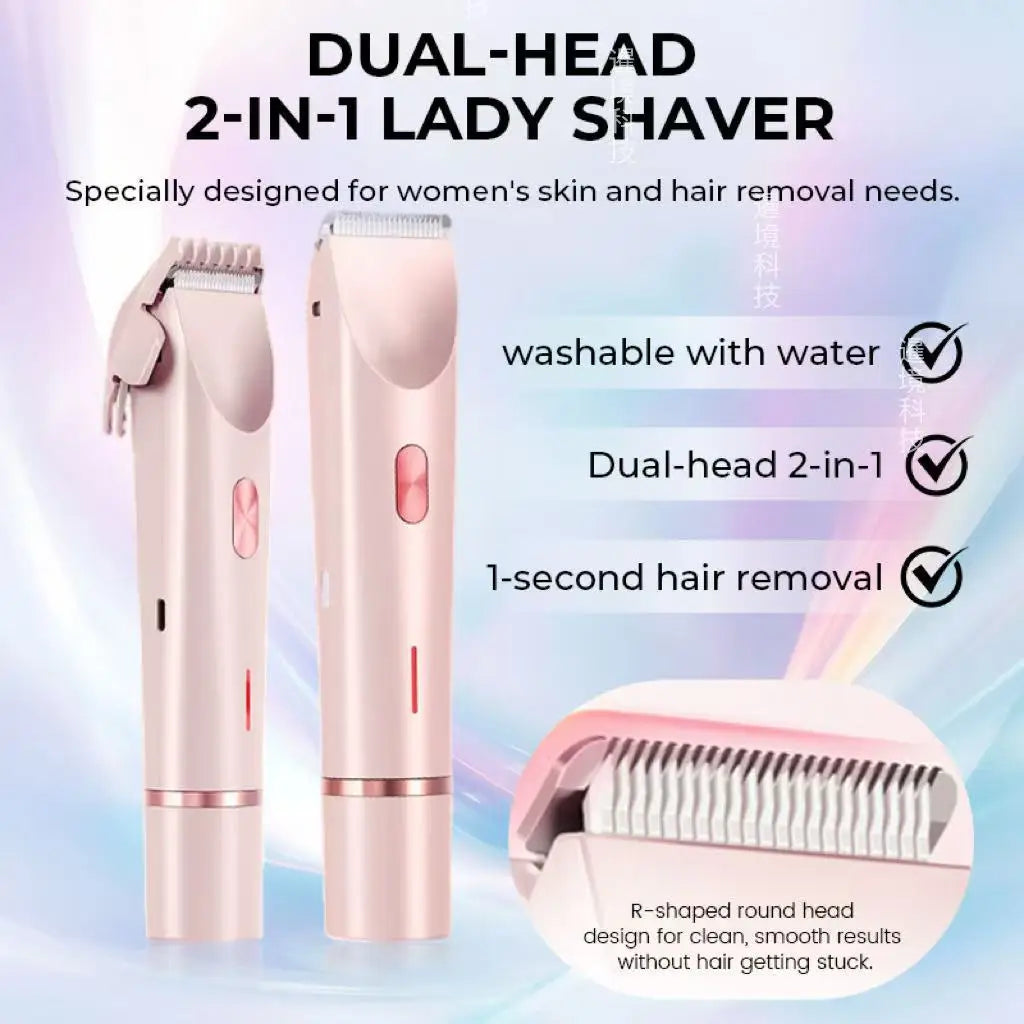 LuminaGlide Dual-Action Body Trimmer