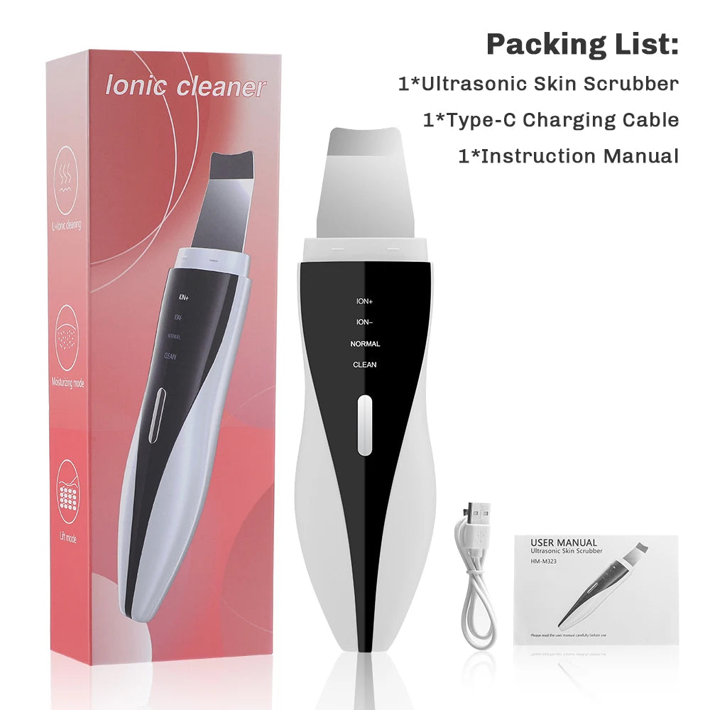 Hailicare Ultrasonic Facial Skin Scrubber