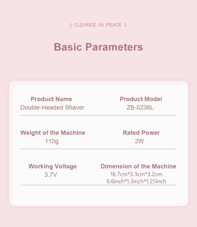 LuminaGlide Dual-Action Body Trimmer