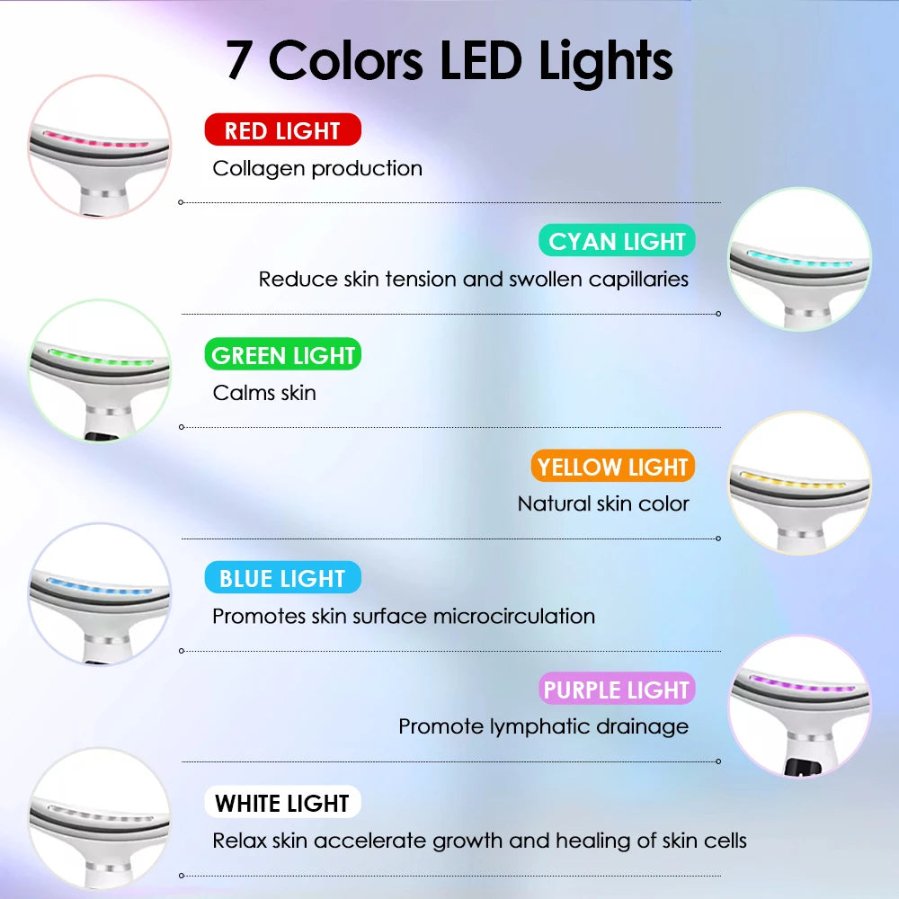 AuraLift 7-Color LED Neck Sculptor