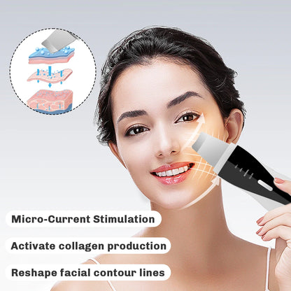 Hailicare Ultrasonic Facial Skin Scrubber