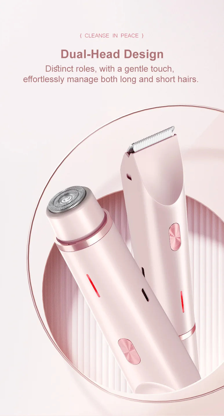 LuminaGlide Dual-Action Body Trimmer
