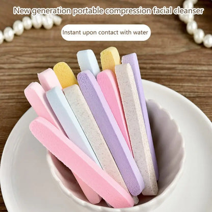 PurePore Compressed Facial Sponges (50 Pcs)